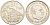Испания 50 песет 1957 (60) Франциско Франко (1939-1975) KM 788 медно-никель XF+ 4517-236