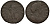 Англия 1 фартинг 1697 Вильгельм III (1694-1702) Spink 3557 медь 1524-241