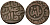 Индия, Делийский султанат 2 гани 1266-1287 AD Ghiyath al-Din Balban (1266-1287) биллон 4189-263
