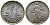 Франция 1 франк 1918 сеятель KM 844.1, Le Franc 217.24 серебро UNC 259-713