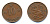 Финляндия 10 пенни 1929 республика (1918-1962) KM 24 медь 46-1644