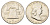 США 1/2 доллара (50 центов) 1952 Бенджамин Франклин, колокол KM 199 серебро aUNC 1531-1044