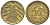 Германия 10 рейхспфеннигов 1925 D KM 40, J. 317 алюминиевая бронза 4121-916
