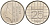 Нидерланды 25 центов 1985 Беатрикс (1980-2013) KM 204 никель UNC 4588-862