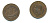 Великобритания 1/2 пенни 1943 Георг VI (1936-1952) KM 844, Spink 4115 бронза 59-1022