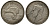 Новая Зеландия 1 флорин 1937 Георг VI (1936-1952), птичка киви, первый год KM 10.1 серебро 272-1434