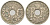 ФРАНЦИЯ 25 САНТИМОВ 1922 ТИП ЛИНДАЙЁ KM 867а, LE FRANC 171.6 медно-никель 175-325
