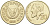 КИПР 20 ЦЕНТОВ 1992 KM 62.2 никель латунь 4563-747