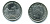 ОСТРОВ МЭН 10 ПЕНСОВ 2000 PM AA КАФЕДРАЛЬНЫЙ СОБОР KM 1039 медно-никель UNC 04-436