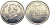 Иордания 2 1/2 пиастра 1996 KM 53 никелированная сталь aUNC 1525-741