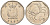 Мальта 5 центов 1991 краб KM 95 медно-никель 4588-112