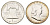 США 1/2 доллара (50 центов) 1954 Бенджамин Франклин, колокол KM 199 серебро aUNC 1530-425