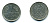 ФРГ 1 МАРКА 1971 D J.385 медно-никель 35-416