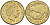 Новая Зеландия 1 доллар 2008 Елизавета II (1952-2022), птица киви  KM 120 алюминиевая бронза 56-1425
