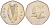 Ирландия 50 пенсов 1983 вальдшнеп KM 24 медно-никель aUNC 4583-524