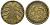 ГЕРМАНИЯ 10 РЕНТЕНПФЕННИГОВ 1924 J KM 33, J. 309, Weege 8 алюминиевая бронза 72-1534