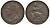 Великобритания 1 фартинг 1826 Георг IV (1820-1830) KM 677, Spink 3822 медь 4556-355