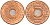Филиппины 5 сентимо 2005  KM 268 сталь плакированная медью  UNC  4115-419