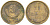 СССР 1 копейка 1988 Y 126a, Schon 75a латунь 4613-568