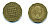 Великобритания 3 пенса 1955 Елизавета II (1952-2022) KM 900, Spink 4153 никель латунь 4383-313