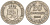 Болгария 20 стотинок 1888 принц Фердинанд I (1867-1908) KM 11 медно-никель 73-132