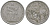 Французская Новая Каледония 1 франк 1981 птица кагу, (IEOM) KM 10, Schoen 10, Lec 44 алюминий    51-1123