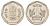 Индия 1 рупия 1985 KM 79.1 медно-никель UNC 4675-1141