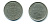 БЕЛЬГИЯ 1 ФРАНК 1975 BELGIQUE KM 142.1 медно-никель 57-452