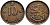 Финляндия 10 пенни 1934 республика (1918-1962) KM 24 медь 4388-856
