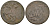 Россия 1 деньга ND (1730-1739) KM 188 медь 4605-553