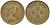 Гонконг 50 центов 1978 Елизавета II (1955-) KM 41 никель латунь 4156-114