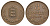 Гернси 8 дублей (даблов) 1947 KM 14 бронза 4545-346