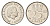 Нидерланды 25 центов 1962 Юлиана (1948-1980) KM 183 никель 4658-824