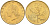 Италия 20 лир 1996 R, дубовый лист KM 97.2 алюминиевая бронза  UNC  4594-1036