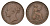 Великобритания 1 фартинг 1845 Виктория (1837-1901) KM 725, Spink 3950 медь 4627-627