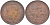 Франция 10 сантимов 1917 тип Даниэль Дюпюи KM 843, LA FRANC 136.29 бронза 109-431