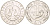 Италия 1 лира 2001 R, история лиры, весы, рог изобилия KM 220 серебро UNC 02-117-44