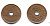Финляндия 10 пенни 1943 республика (1918-1962) KM 33.1 медь 51-5024