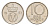 Норвегия 10 эре 1987 Улаф V (1957-1991) KM 416 медно-никель 4632-1213