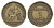 Франция 1 франк 1924 KM 876 алюминиевая бронза 4673-1123