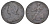 Великобритания 1/2 пенни 1736 Георг II (1727-1760) KM 566, Spink 3717 медь 1526-344