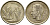 Бельгия 20 франков 1980 Belgie, Бодуэн I (1951-1993) KM 160 никелиевая бронза    4606-144