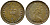 Великобритания 1/2 пенни 1971 Елизавета II (1952-2022) KM 914, Spink 4239 бронза 4392-466