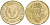КИПР 10 ЦЕНТОВ 1993 ПТИЧКИ НА ВАЗЕ KM 56.3 никель латунь 4526-1215