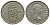 Великобритания 1 шиллинг 1955 Елизавета II (1952-2022), Шотландский герб KM 905, Spink 4148 медно-никель 4384-555