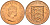 Джерси 1/12 шиллинга 1957 Елизавета II (1952-2022) KM 21 бронза aUNC 4367-322