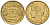 Франция 50 сантимов 1937 KM 894.1, Le Franc 192.15 алюминиевая бронза 4596-769