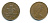 Великобритания 2 пенса 1971 Елизавета II (1952-2022) KM 916, Spink 4235 (C1) бронза 80-1042