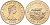 Джерси 10 пенсов 1988 Ла-Хуг-Би, Елизавета II (1952-) KM 57.1 медно-никель UNC 4583-311