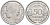 ФРАНЦИЯ 50 САНТИМОВ 1941 ТИП MORLON LOURDE KM 894.1a, LE FRANC 193.2 алюминий 44-261